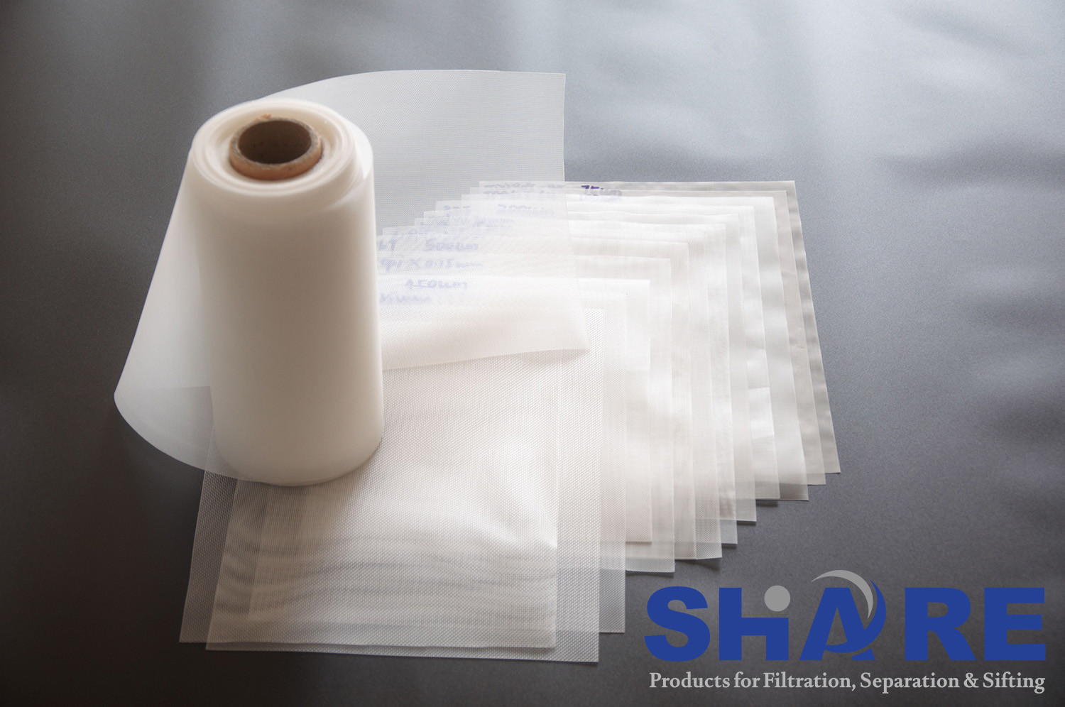 Width Max 360MM Polyester Printing Mesh White For Automotive Fuel / Oil Filtration