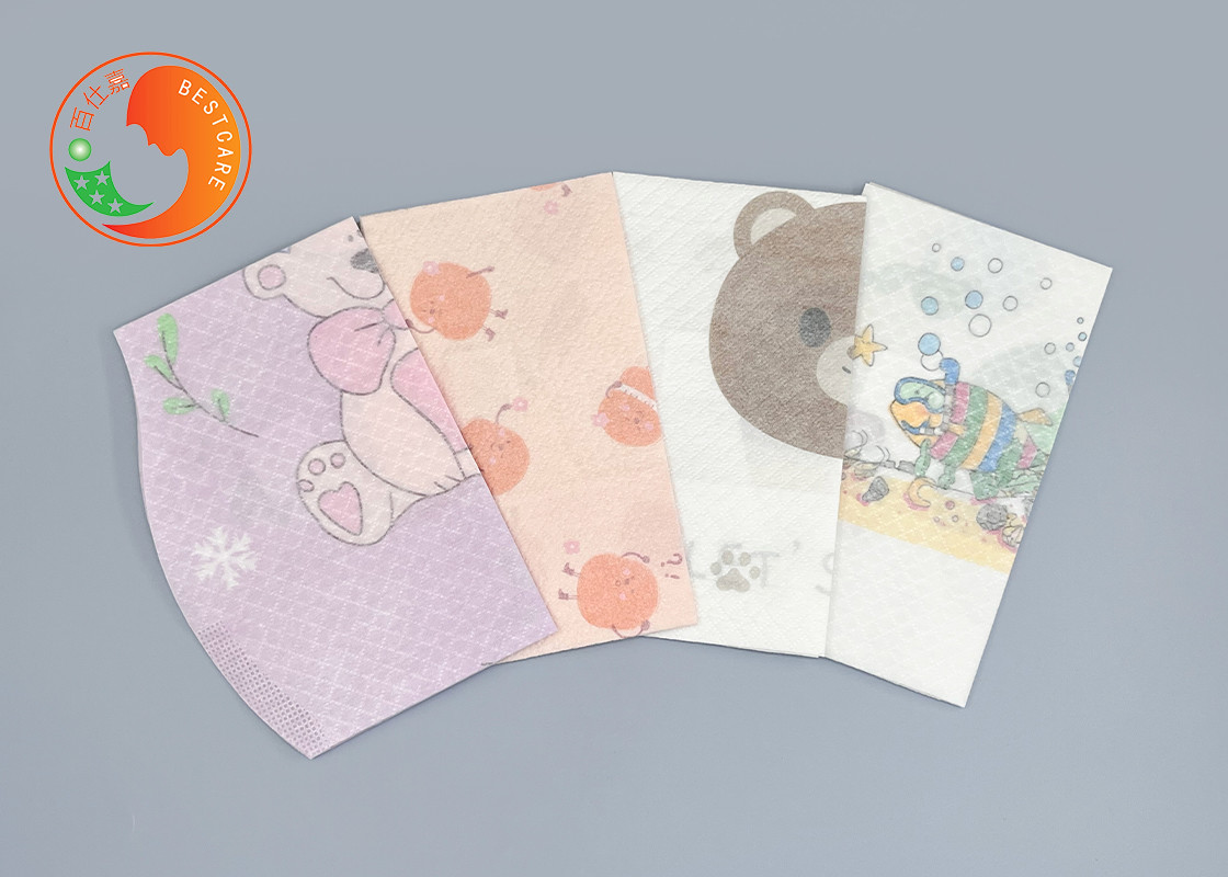 Leak Proof Disposable Baby Bibs Organic Cotton Food Grade Custom Disposable Bibs