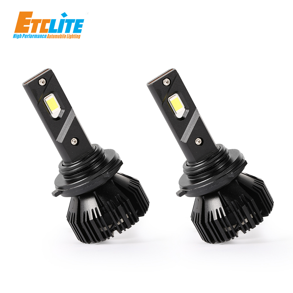 H13 9005 H7 9006 Fan Cooled LED Headlights 5000k CCT x70 OEM