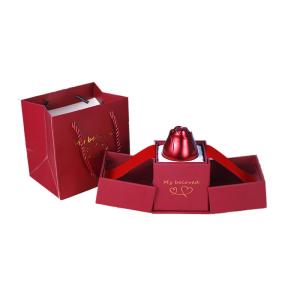China Personalised Magnetic Wedding Gift Jewellery Presentation Box Recycled wholesale