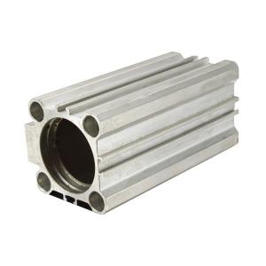 China CQ2 Square Aluminum Air Cylinder Tubing , SMC Type Pneumatic Cylinder Tube wholesale