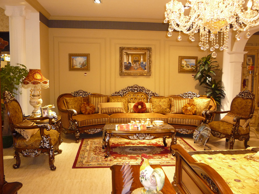 Antique Baroque Royal Sofa Sets