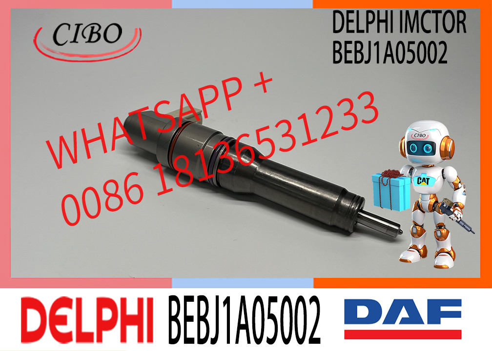 New Quality Diesel Fuel Smart Injector BEBJ1A05002 BE BJ1A00202 01905001 1905001 1846419 FOR DAF CF95/XF 105 MX High Flow