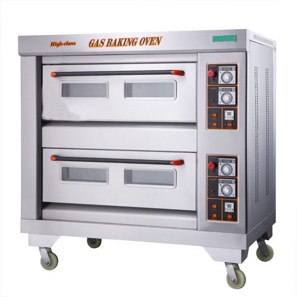 SS 430 Industrial Baking Oven Heavy Duty 120w 1340*900*1400mm Fire Monitor Device
