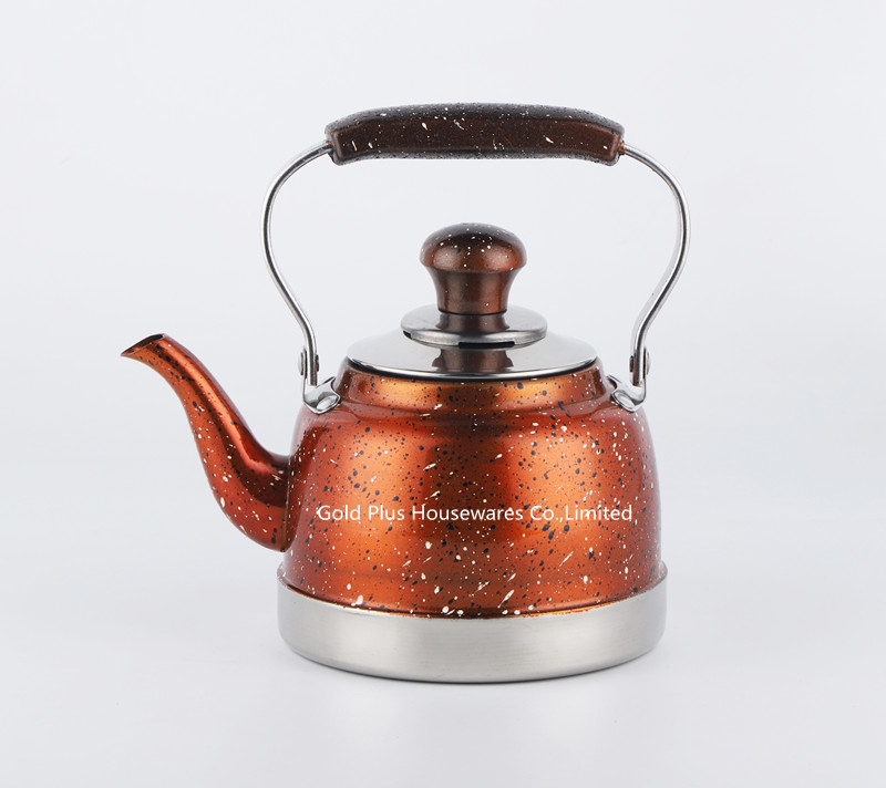 1 Liter Matt Brushed Stainless Steel Tea Kettle Thermal Shock Resistant