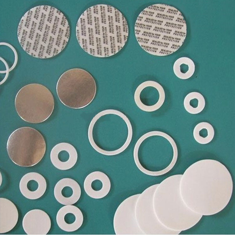 Soft Pvdc Cap Seal Liner Roll Die Cut Piece Pressure Sensitive Seal Liners