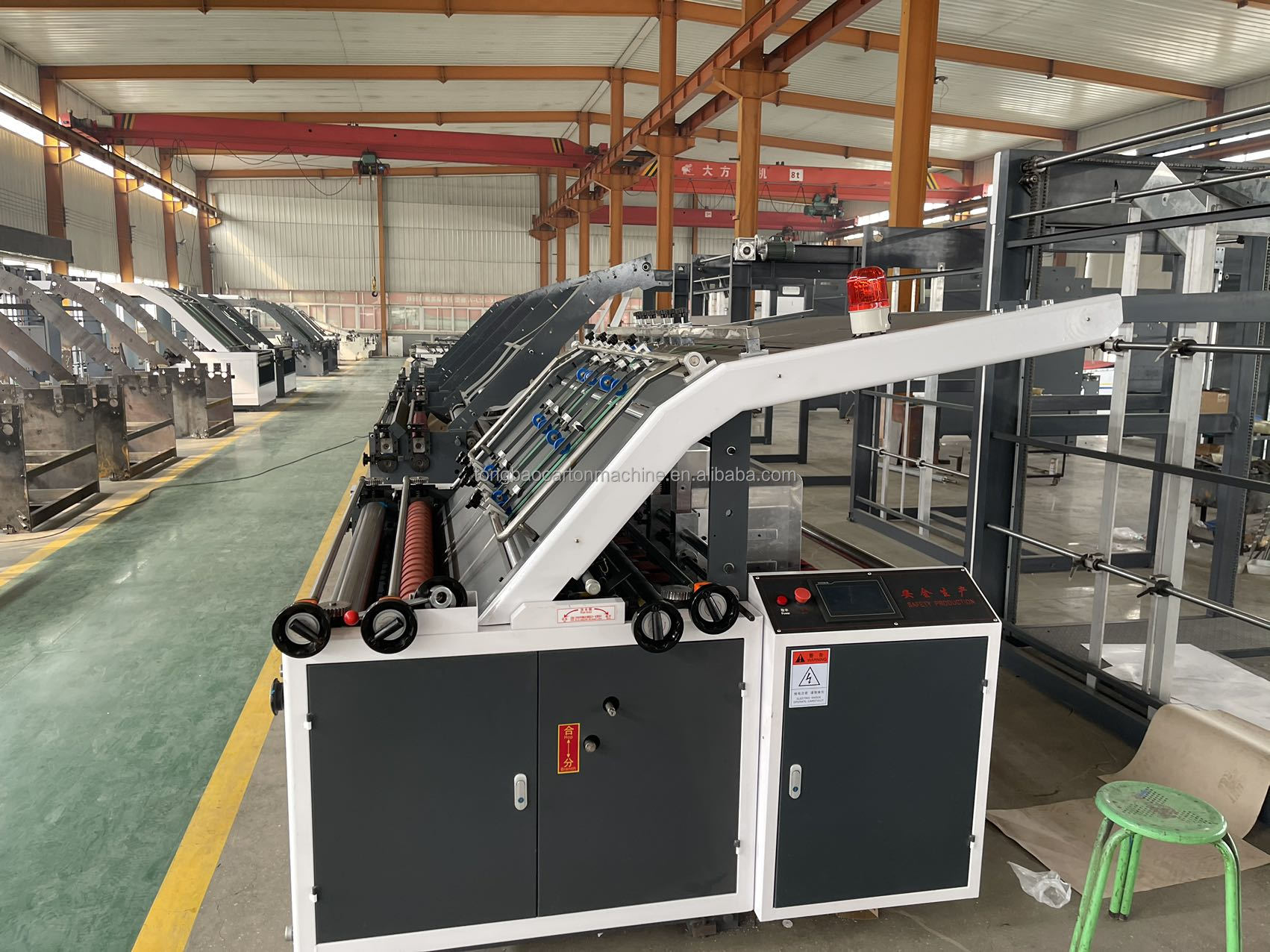 Semi-auto 380V Cardboard Glued BOPP Film Thermal Lamination Machine for Carton Box