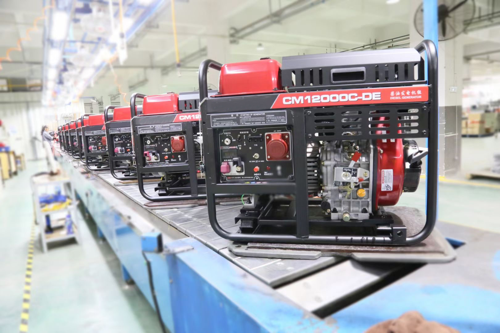 35HP/999CC Gasoline Engine Vertical Axis High Pressure Machine with Electric Starter