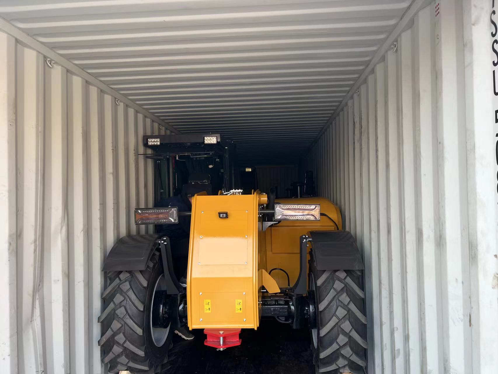 Smooth Construction with 4X4 Telescopic Handler Telescopic Boom Forklift