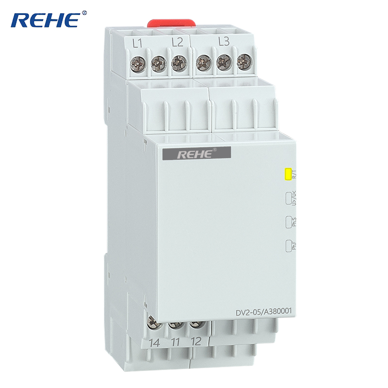 DV2-05 Voltage Relays Three Phase Relay Monitoring Voltage Protective Relay