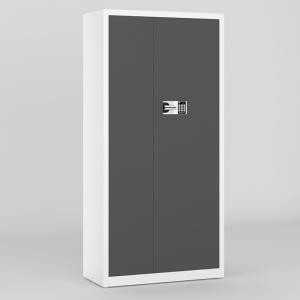 China Fingerprint Lock Five Shelves Tall Metal Storage Cabinet wholesale