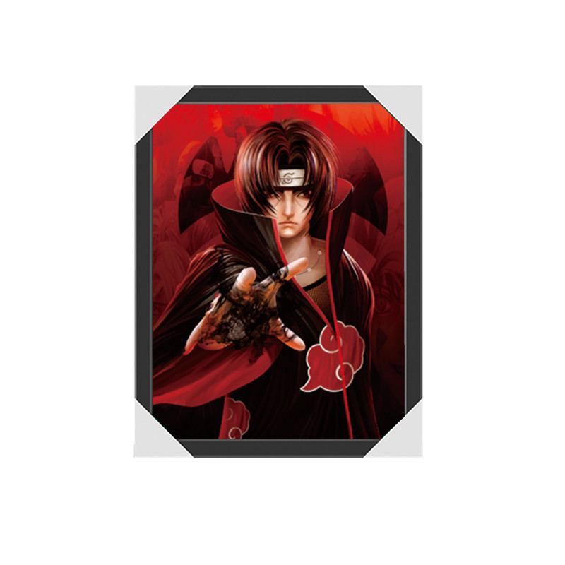Demon Slayer Anime Poster With 3D Flip Effect Anime Lenticular 3D Poster