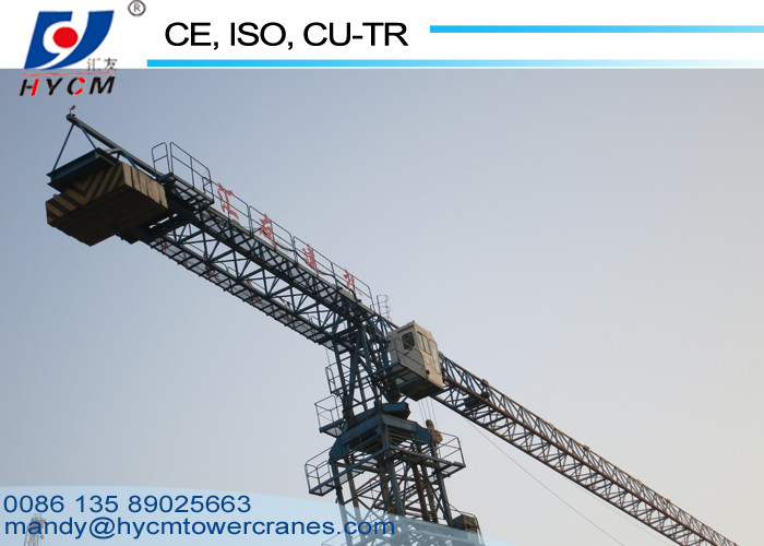 6/8ton 1.6*1.6*3m Split Mast Section 1.5ton Tip load PT5515 Topless Tower Crane