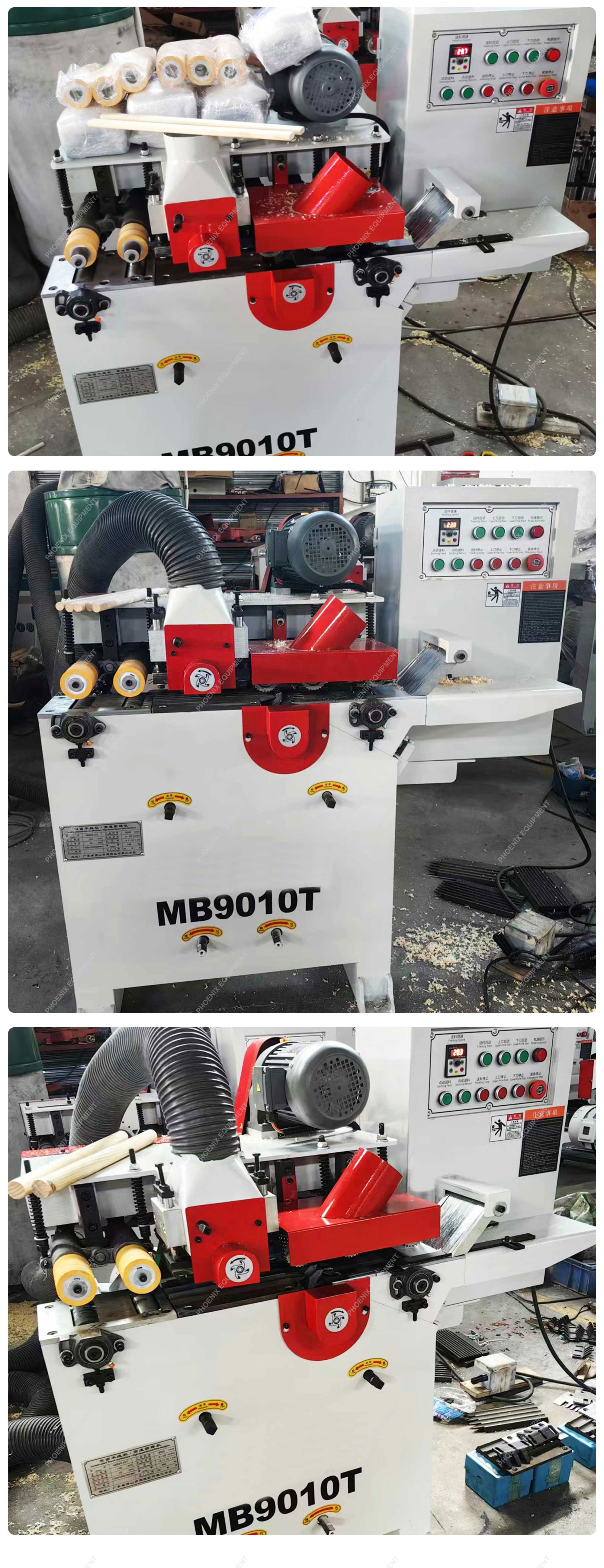 1.1kw Feeding Motor Wood Stick Broom Stick Top Machine for Small Wood Broom Handle