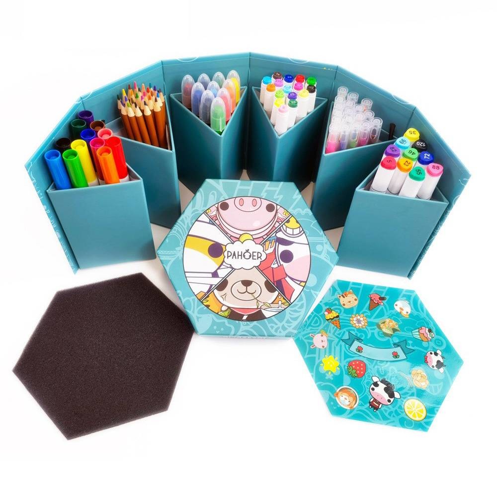 Children Gift Toy Painting Drawing Set Colorful Kids Art Set Eco Friendly