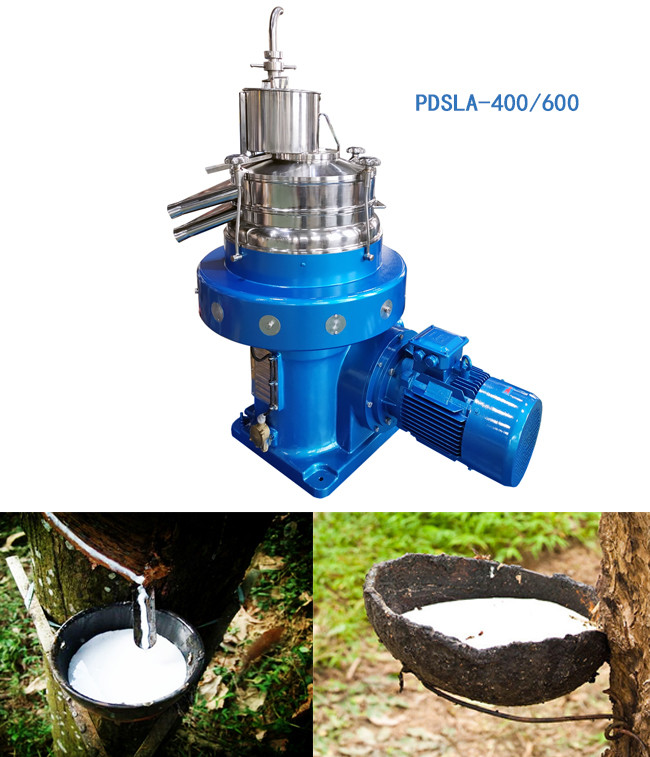Rubber Latex Concentration Disc Separator Centrifuge Inverter Start Up