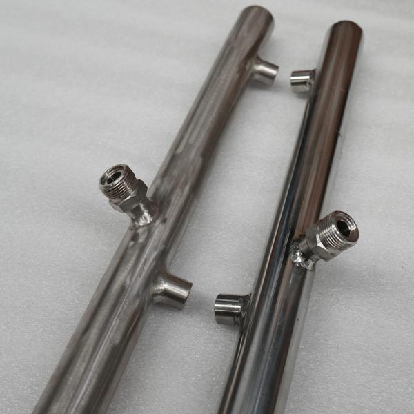 Left & Right High-Pressure Spray Rods for Zoomlion 5080 – Stainless Steel Construction