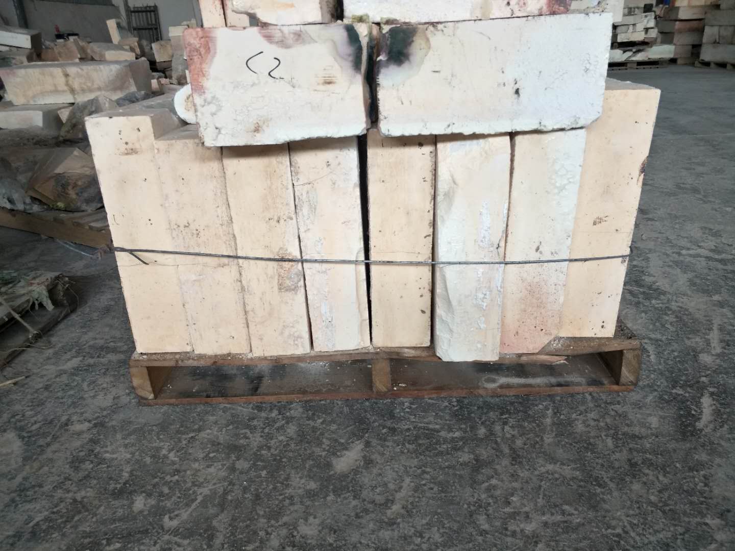 AZS Refractory Brick for Glass Bottles Making Furnace Customized Size from Manufacture