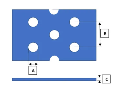 SUS 304 316 316L Stainless Steel Wire Mesh Perforated Etching Filter Disc Tube Sheets Perforated Sheet Wire Mesh Expanded Metal Mesh Chemical Etching