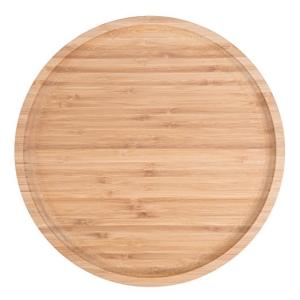 China Hot sale bamboo wood food serving tray plate wholesale
