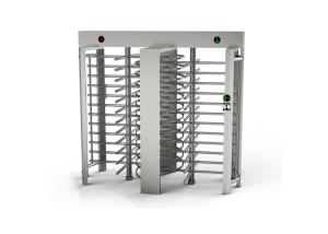 China Indoor SS304 4 Sections 90 Degree Full Height Turnstile wholesale