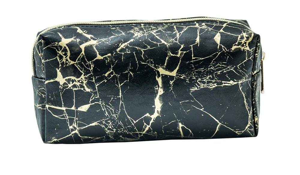 3 Packs Marble PU Cosmetic And Toiletry Bags For Women