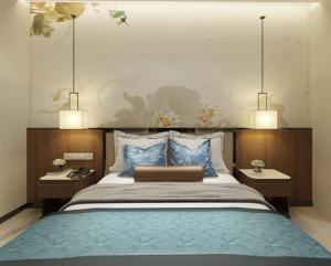 China Modern Hotel Bedroom Furniture Sets Platform Bed King Size wholesale