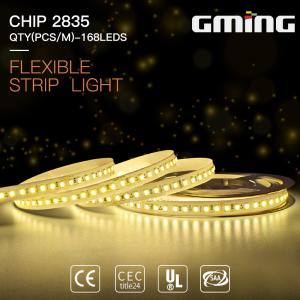 China 24W 12/24VDC 2650lm 144LEDs/M SMD 2835 LED Strip 120 Degree wholesale