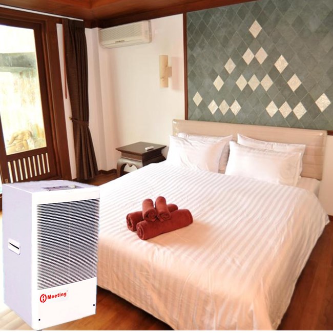 Simple Control System Electric Air Source Heat Pump Super Silent Dehumidifier Meeting MO5 Easy To Install