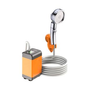 China 6000mAh Rechargeable Battery Powered Outdoor Shower Water Pump for Travel Beach Pet Cleaning wholesale