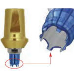 Biomet 3i Certain® Titanium Straight Abutment Compatible NP 3.4mm / RP 4.1mm / WP 5.0mm
