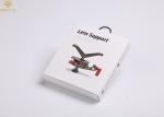 Environmental White Lens Support Paper Box Packaging For Camera Parts