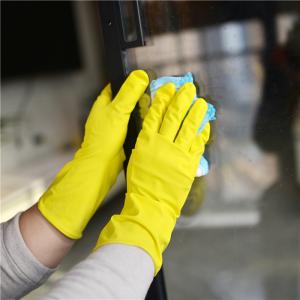 China Anti Oil Waterproof Reusable 300mm Household Latex Gloves wholesale