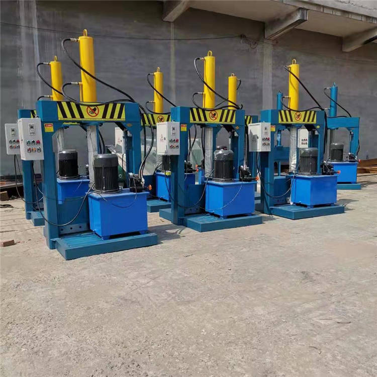 680mm Knife Stroke and Horizontal Structure Rubber Cutting Machine Guillotine Rubber Bale Cutter