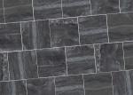 36 " X 36 " Stone Look Wall Tiles , Black Stone Look Floor Tile Hotel Building