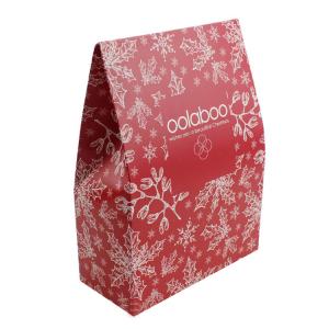 China Christmas Die Cut Paper Gift Bags Offset Printing Surface Handling wholesale
