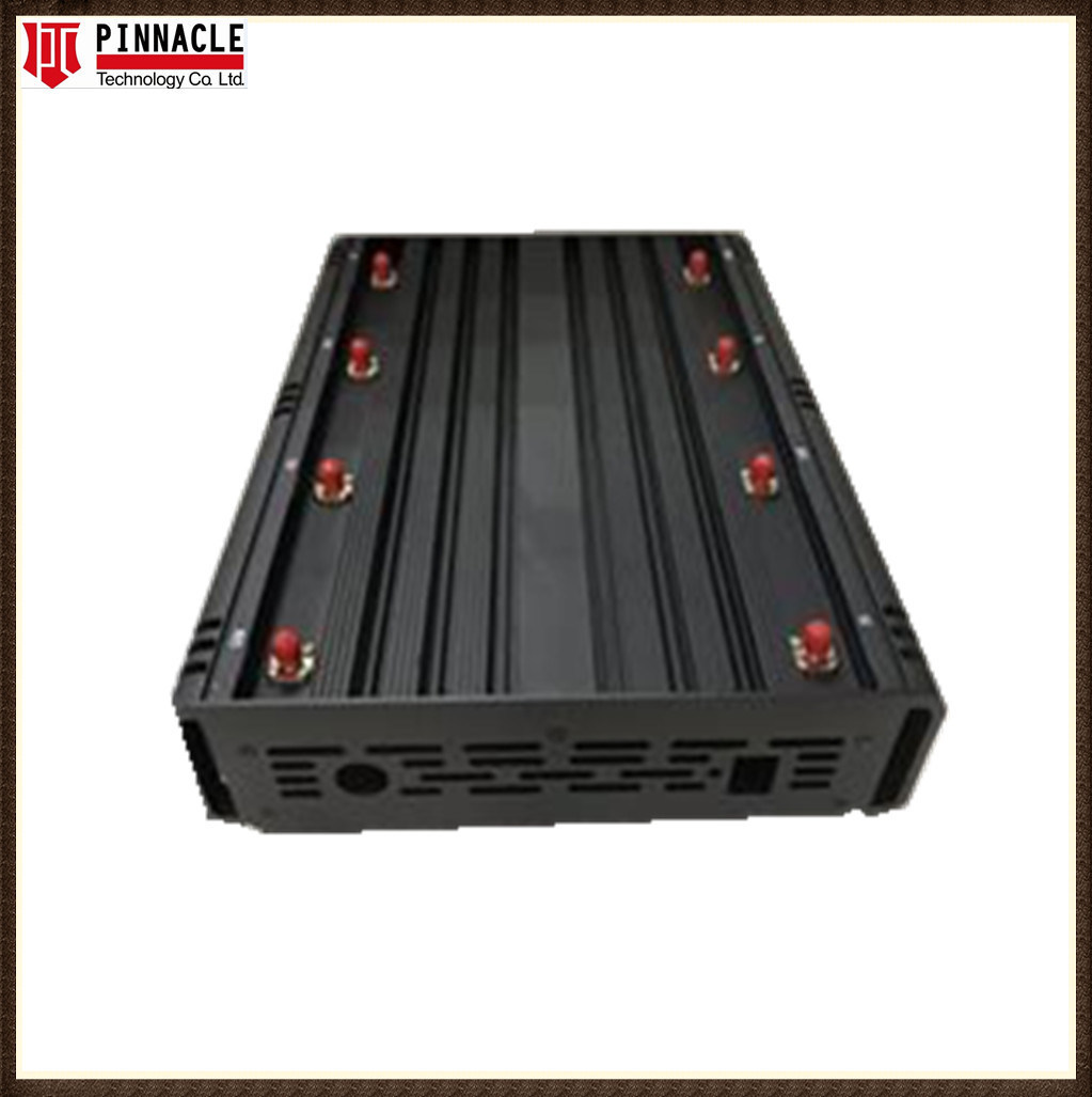 8bands 80W Desktop High Power Signal Jammer CDMA/GSM/PCS/3G/4G/5g/5.8g Signal Blocker