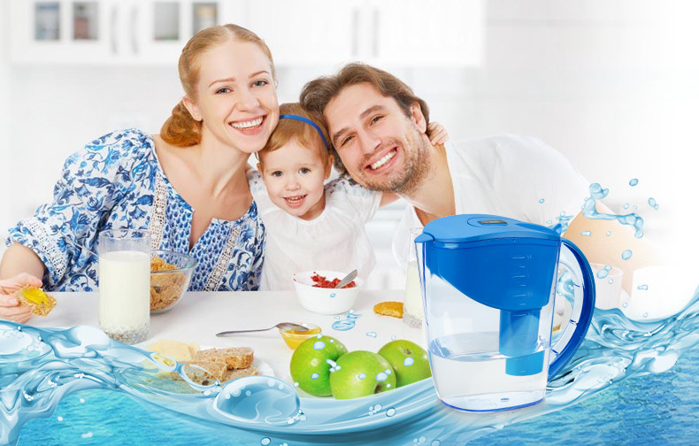 Healthy 3.5L Household Brita Water Pitcher, Alkaline Water Filter Kettle
