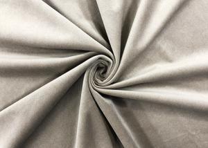 China 260GSM Soft Recycled Micro Polyester Fabric / Khaki 100 Polyester Material wholesale