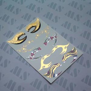 China Flash 2015 hot metallic eye tattoo wholesale