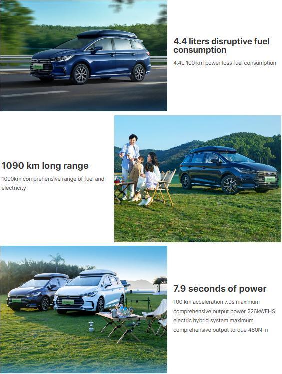 Hot Selling SUV Cheap Used Car Byd Song Max 2024 1.5tid Elite 7-Seats Car Used for Sale