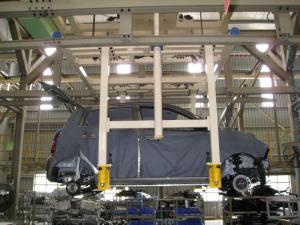 China Vehicle Automobile Automotive Assembly Line , Sedan / Car Manufacturing Equipment wholesale