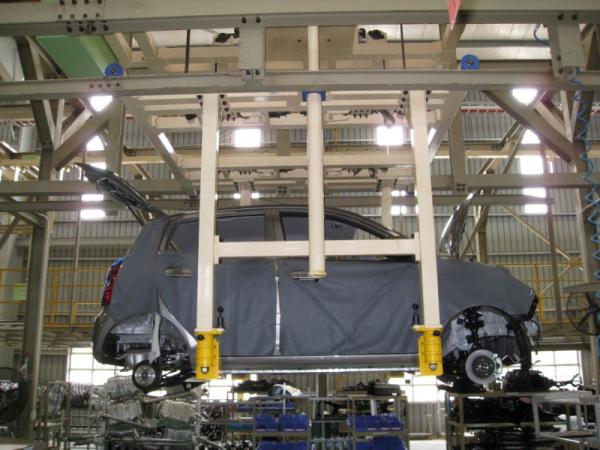 Vehicle Automobile Automotive Assembly Line , Sedan / Car Manufacturing