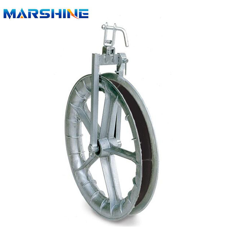 Oxygenation Single Sheave Cable Conductor Blocks Pulley Block for Wire Stringing