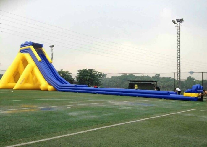 Amazing Large Inflatable Slide / Giant Inflatable Pool Slide For Child
