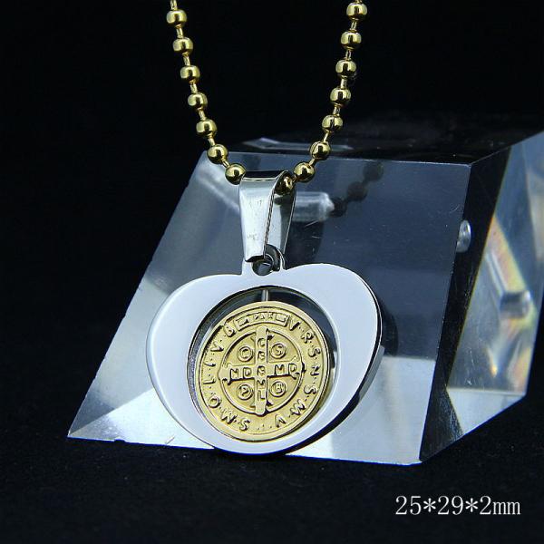 Fashion Ladies Women Girls Stainless Steel Loving Heart Shapped Necklace Pendant