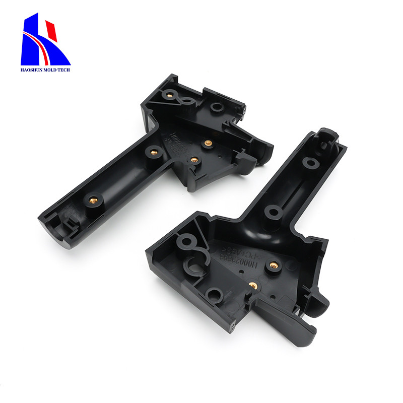 Customized PA6 Red Plastic Injection Parts Hasco Multi Cavities NAK80