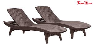 China Comfortable Patio Furniture Chaise Lounge , Outdoor Furniture Pool Chaise Lounge Chairs wholesale