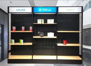 China Metal Frame Cell Phone Store Fixtures Displays / Hanging Cell Phone Wall Display wholesale
