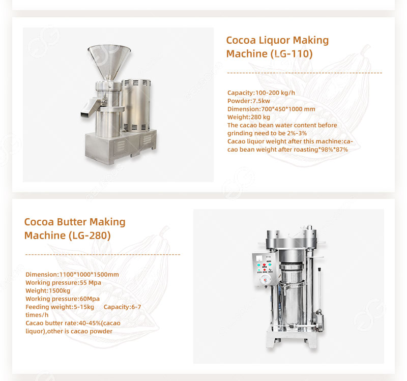 Cocoa Bean Grinding Machine